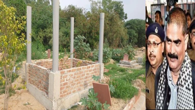 कब्रिस्तान में शहाबुद्दीन-परिवार की गुंडई: नियम तोड़ कर कब्र को किया जा रहा था पक्का, पुलिस ने रोका