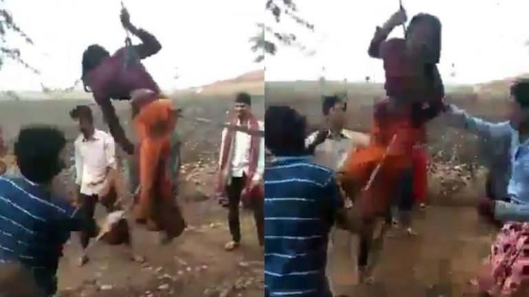 घर से भाग जाने के शक में विवाहित बहन को भाइयों और पिता ने पेड़ से लटकाया, लाठी-डंडों से बेरहमी से पीटते रहे: वीडियो वायरल