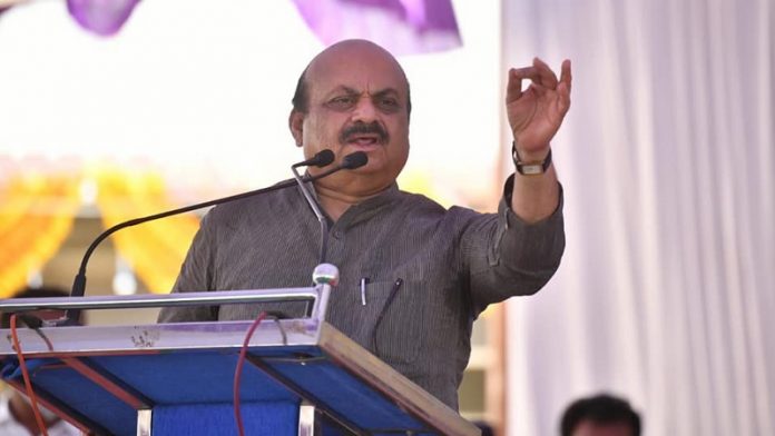 बसवराज बोम्मई, कर्नाटक,मुख्यमंत्री