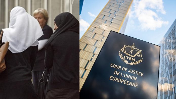 ECJ हिजाब, प्रतिबंध, कंपनियों
