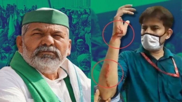 ‘किसान अपनी संसद चलाएँगे’: जंतर-मंतर से टिकैत का नया पैंतरा, पत्रकार पर लाठी से हमला