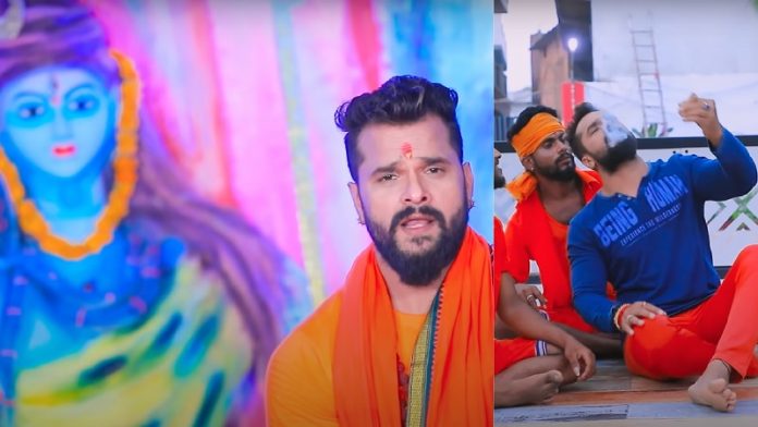 खेसारी लाल यादव, गाँजा, शिव