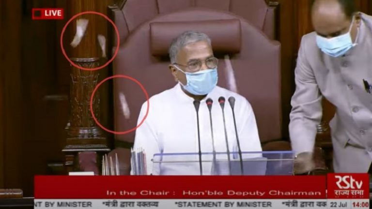 TMC सांसद ने आईटी मंत्री अश्विनी वैष्णव से कागज छीना और फाड़ कर उपसभापति की कुर्सी की तरफ फेंका, देखें वीडियो