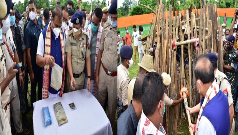 ‘नशा मुक्त असम के लिए प्रतिबद्ध’: CM हिमंत बिस्व सरमा ने ₹20 करोड़ की जब्त की गई ड्रग्स को जलाया, देखें वीडियो