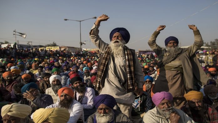 किसान ट्रैक्टर मार्च