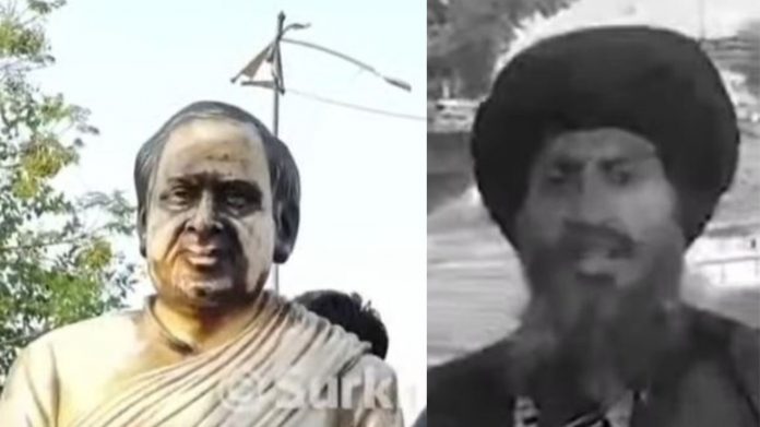 राजीव गाँधी की मूर्ति