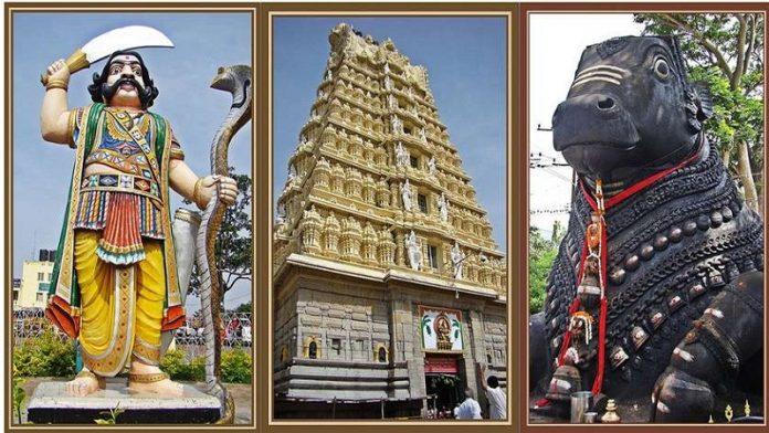कर्नाटक के मैसूर में स्थित श्री चामुंडेश्वरी मंदिर