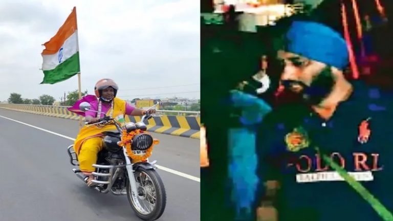 ‘बुलेटरानी’ के काफिले में PM मोदी की फोटो देख भड़के किसान नेता: पंजाब में जमकर काटा बवाल, पोस्टर फाड़े; लगाए मुर्दाबाद के नारे