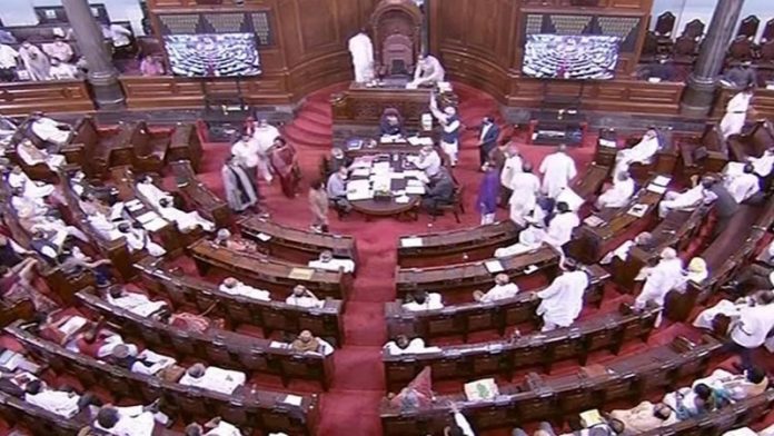राज्यसभा में टीएमसी के 6 सांसद निलंबित