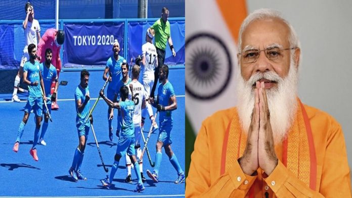 पीएम नरेंद्र मोदी ने ब्रॉन्ज मेडल जीतने वाले हॉकी खिलाड़ियों से की बात