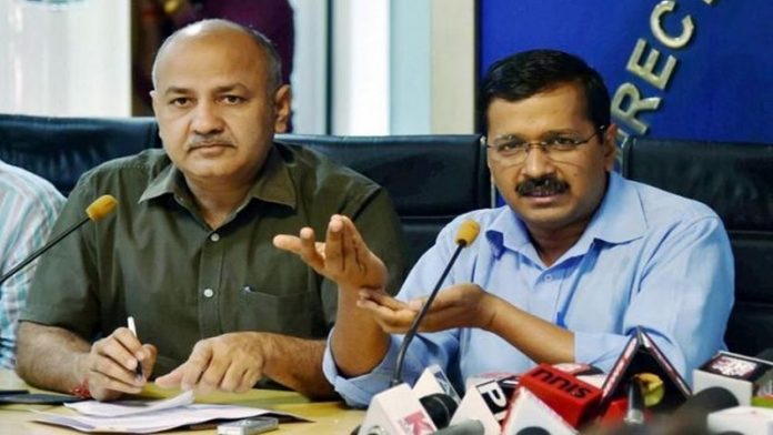 अरविंद केजरीवाल, सिसोदिया