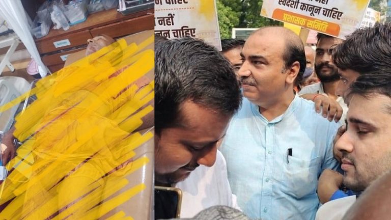 ‘मौलाना साद, अकबरुद्दीन और टिकैत आज़ाद क्यों?’: अश्विनी उपाध्याय गिरफ्तार, उनके प्रदर्शन में आए साधु पर जानलेवा हमला