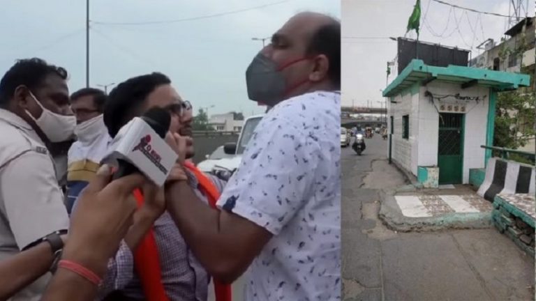 दिल्ली में कमाल: फ्लाईओवर बनने से पहले ही बन गई थी उस पर मजार? विरोध कर रहे लोगों के साथ बदसलूकी, देखें वीडियो