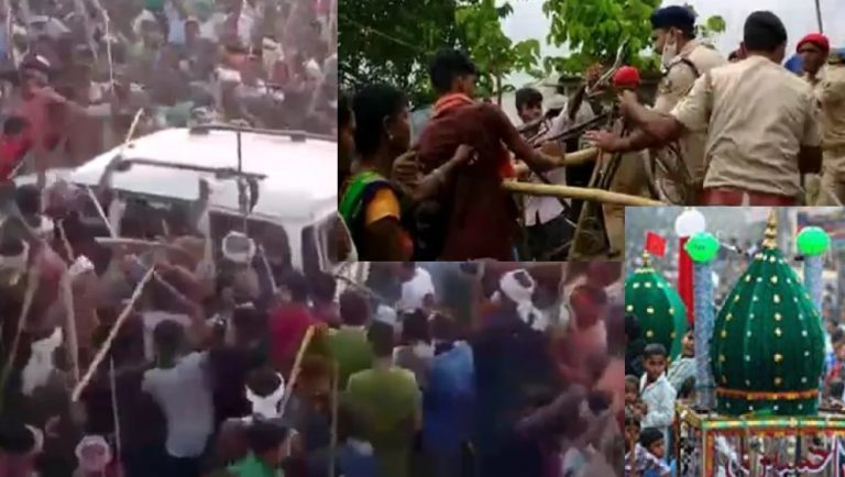 मुहर्रम पर उत्पाती-हमलावर-पाकिस्तान जिंदाबाद वाली भीड़ – OK है… तो सुअरिया मेला में हिंदुओं पर क्यों बरसी पुलिस की लाठी?