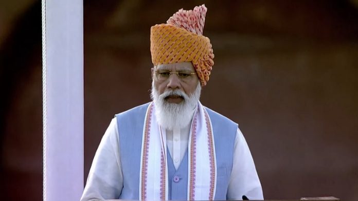 पीएम मोदी, स्वतंत्रता दिवस