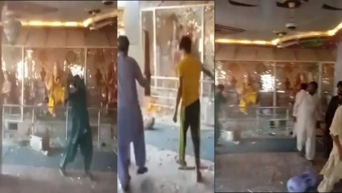 पाकिस्तान मंदिर हमला
