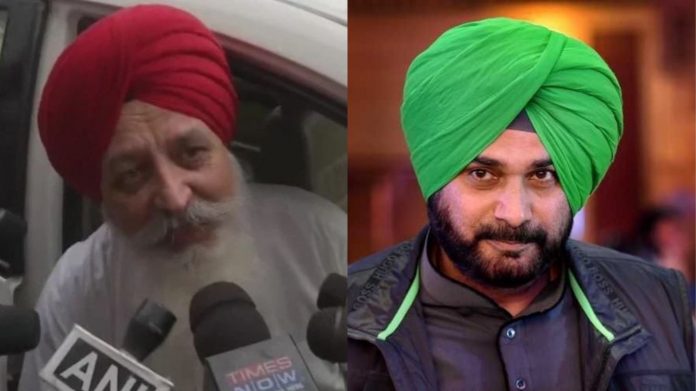 नवजोत सिंह सिद्धू मलविंदर सिंह माली