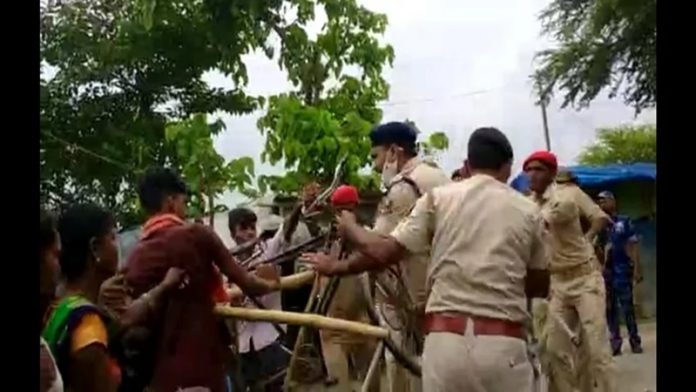 मुजफ्फरपुर मुर्हरम पुलिस हमला