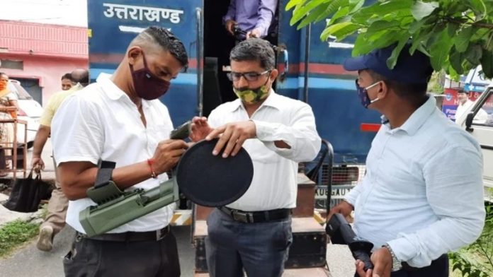 नैनीताल, विस्फोट