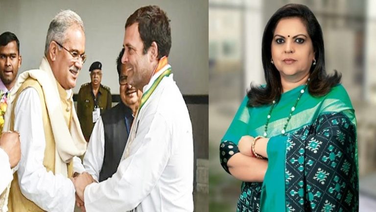 ‘कान खोलकर सुन… अपनी सीमा मत भूलना’: आधी रात भूपेश बघेल ने धमकाया, नविका कुमार पर भड़के कॉन्ग्रेसी