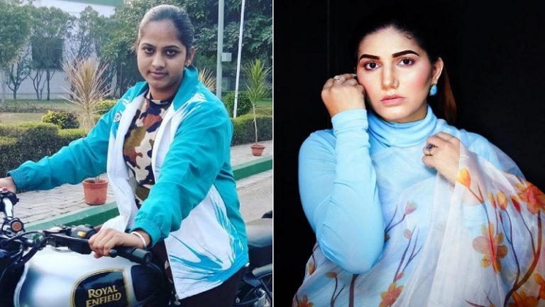 किसान महापंचायत में जिसके कमर में डाला हाथ, वो पूनम पंडित कभी थी सपना चौधरी की बाउंसर