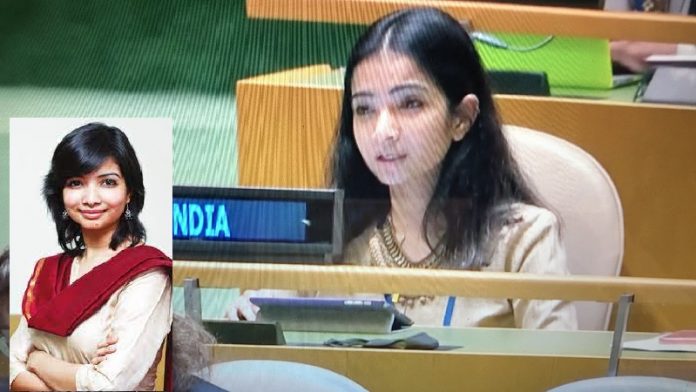 स्नेहा दुबे, IFS, UNGA