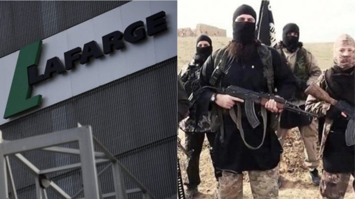 लाफार्ज सीमेंट कंपनी, आतंक वित्तपोषित ISIS