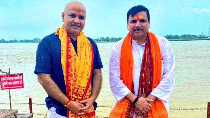 मनीष सिसोदिया, संजय सिंह, राम मंदिर