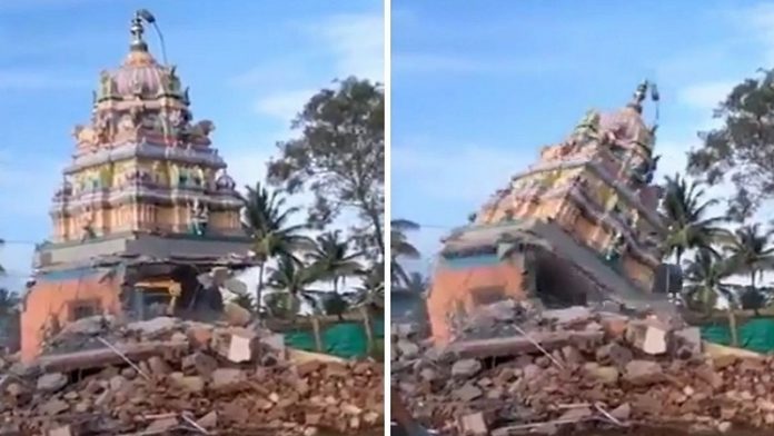 महादेवम्मा मंदिर विध्वंस