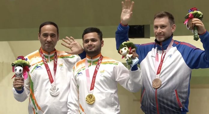 गोल्ड सिल्वर पैरालिंपिक मनीष सिंहराज