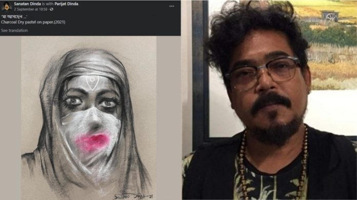 माँ दुर्गा हिजाब बंगाल