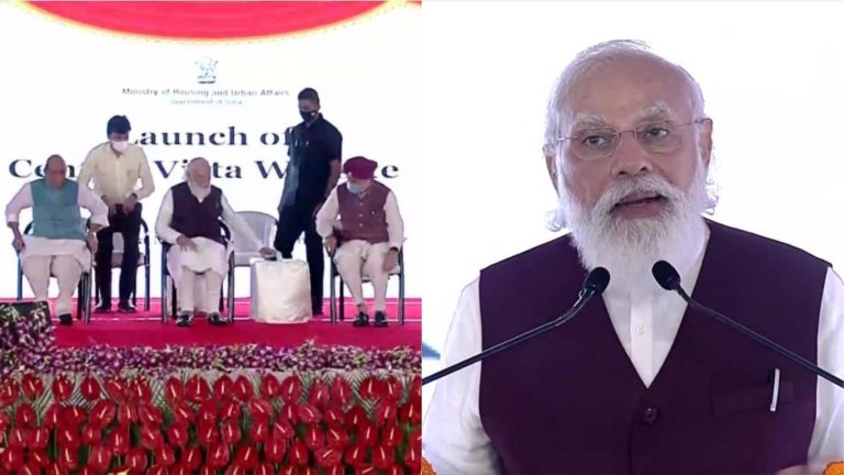 PM मोदी ने किया डिफेंस ऑफिस कॉम्प्लेक्स का उद्घाटन: विरोधियों पर बरसे, कहा- यह भी सेंट्रल विस्टा प्रोजेक्ट का हिस्सा