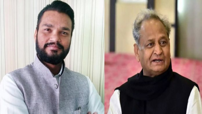 लोकेश शर्मा अशोक गहलोत