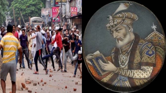 उस्मानाबाद, औरंगजेब, हिंसा