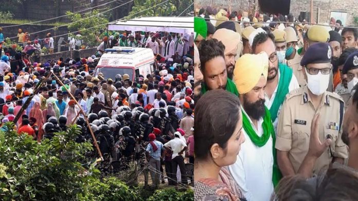 लखीमपुर खीरी हिंसा में मरे किसान को नहीं लगी थी गोरी