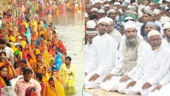 ईद, छठ, हिन्दू त्योहार, प्रतिबंध