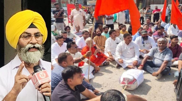 माता चिंतपूर्णी को पंजाबी अखबार में लिखा ‘बेगानी माँ’, हिंदू संगठनों का विरोध-प्रदर्शन, पुलिस ने नहीं किया अभी तक सिख संपादक को गिरफ्तार
