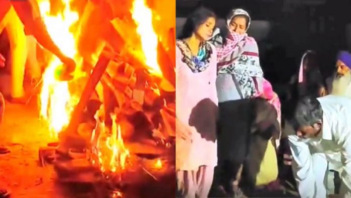 दलित लखबीर सिंह, सिंघु, पंजाब