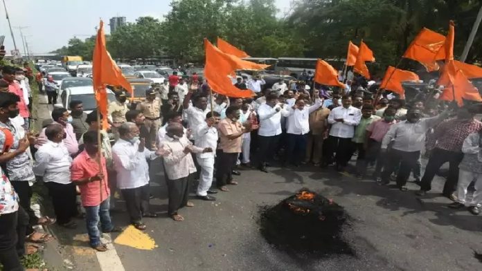 महाराष्ट्र बंद, शिवसेना, NCP