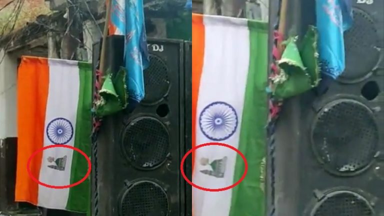 अमीन का डीजे, डीजे पर तिरंगा झंडा, झंडे पर मस्जिद का चित्र: कानपुर में राष्ट्रध्वज का अपमान, पुलिस ने दर्ज की FIR