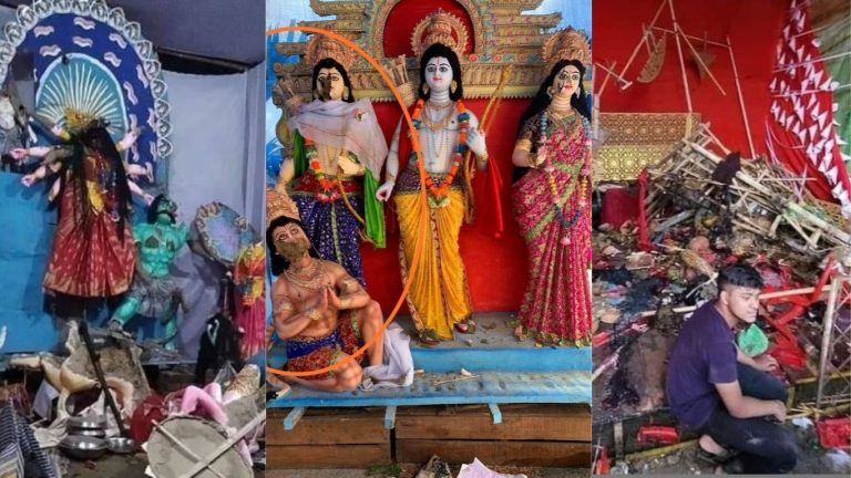 दुर्गा पूजा पंडालों पर हमला, मूर्तियों का भंजन, देवी-देवताओं का अपमान: 1200 साल से यही झेल रहे हिन्दू