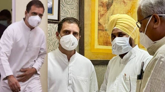 राहुल गाँधी लखीमपुर खीरी