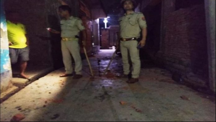 फिरोजाबाद देवी पंडाल विवाद