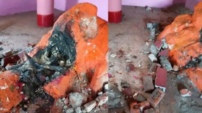 अनंतनाग मंदिर तोड़फोड़