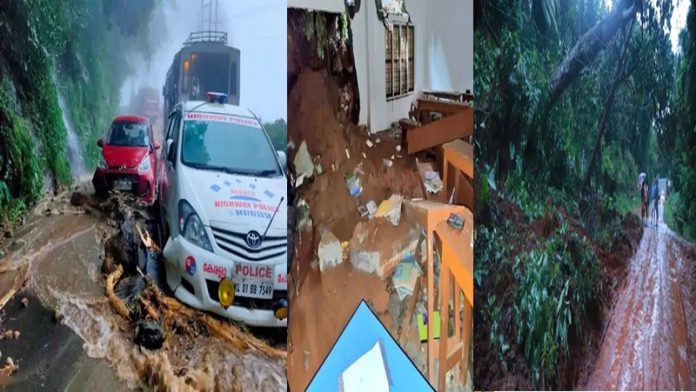 केरल बारिश बाढ़ भूस्खलन