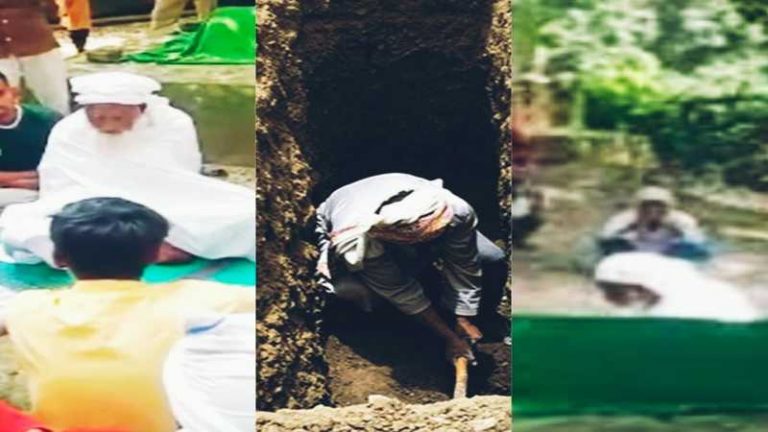 ‘जन्नत से फरिश्ते आ रहे हैं मुझे लेने, जिब्राइल से रोज होती है बात’: अपनी खुदवाई कब्र पर कफन ओढ़ मौत का इंतजार करते रहे 109 साल के बुजुर्ग, पुलिस ने घर भेजा