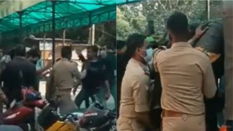 Pak की जीत का जश्न मनाने वाले कश्मीरी छात्रों को वकीलों ने जड़े थप्पड़, मुँह पर लगाए- ‘पाकिस्तान मुर्दाबाद’ के नारे: देखें वीडियो