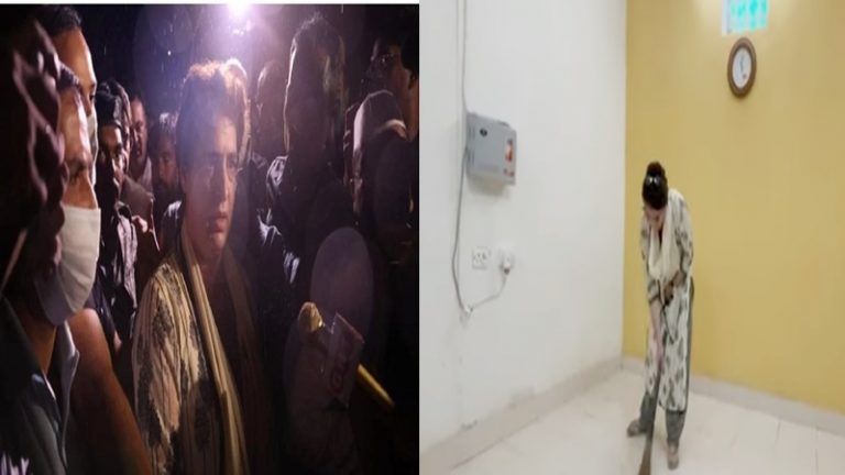 ‘हथकड़ी लगाओ और ले चलो’: सुबह में बोली थीं प्रियंका गाँधी, अब लगा रही हैं झाड़ू, लखीमपुर जा रहे दूसरे नेता भी UP पुलिस की हिरासत में