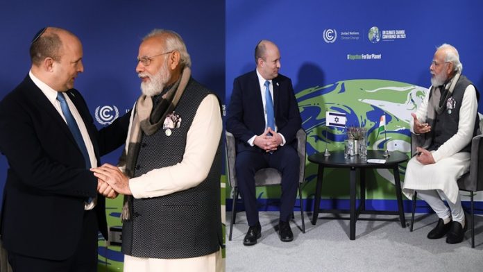नरेंद्र मोदी, नेफ्ताली बेनेट