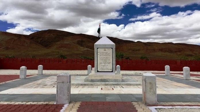 रक्षा मंत्री राजनाथ सिंह रेजांग ला युद्ध से जुड़े स्मारक का करेंगे उद्धाटन